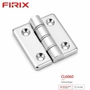 CL6060 Industrial Standard Stainless Steel Polished External Butt Hinge | 60x60mm Precision Hinge Easy Installation for Doors