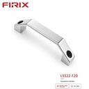 LS520-120 Industrial Stainless Steel Hexagonal Pull Handle for Cabinets Doors & Heavy Machinery