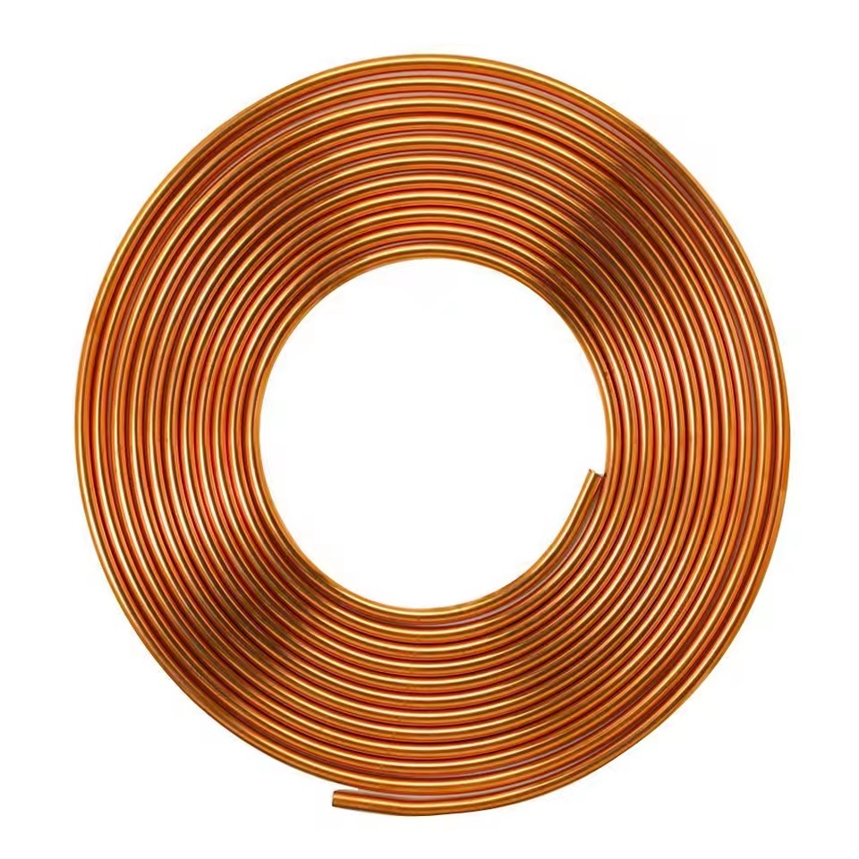 1/4 3/8 3/4 Pipe Coil /copper Tube High Quality Copper Pipe for air Conditioner Price
