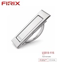 LS513 Push-to-Open Flush Pull Handle | Pop-out Recessed Stainless Steel Handle for Space-Saving Enclosures