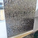 316 Water Ripple Stainless Steel Sheet Rose Gold PVD Coated Wave Pattern Metal Panel for Luxury Hotel Lobby & Elevator Cladding