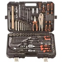 Multi-functional 1/4" 3/8" 1/2" Dr Socket Kit Set Combination Auto Repair Tool Kit Shelf Hardware Hand Tools Workbench Tools