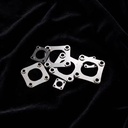 Multi Layer Laminated Disc Diaphragm Coupling 304 Stainless Steel Elastic Shaft Buffer Joint for Vibration Dampening