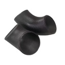 High Pressure 3 Inch Carbon Steel Butt Weld 45 Degree Elbow Fire Protection Pipe Fitting Painted Surface