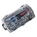 40pcs Mini Socket Ratchet Wrench Set Car Repair Tools 40piece 3/8" Metric Imperial Socket Adapter Spanner Combination Set