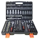 72 Teeth 172 Piece Set Auto Repair Set 24 Tooth Ratchet Socket Wrench Set Tool