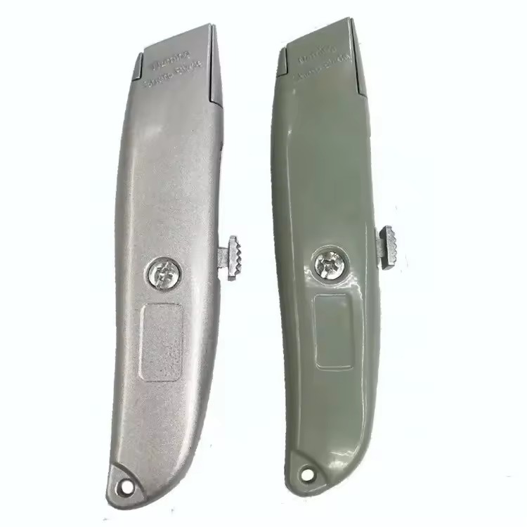 Heavy Duty Self-locking Aluminum Alloy Art Knife All Metal Shell Surface Painting Art Knife