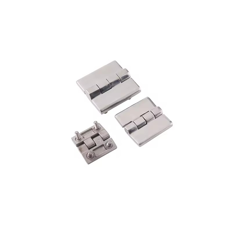 Stainless Steel Chrome Plated Industrial Adjustable Key Lock Universal Cabinet Hinge Waterproof 180 Degrees Opening Modern 2mm
