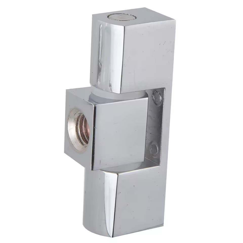 High Quality Modern Black Chrome Plated Adjustable Zinc Alloy 2mm Thickness Industrial Door Hinge Cabinet Server Enclosure 180