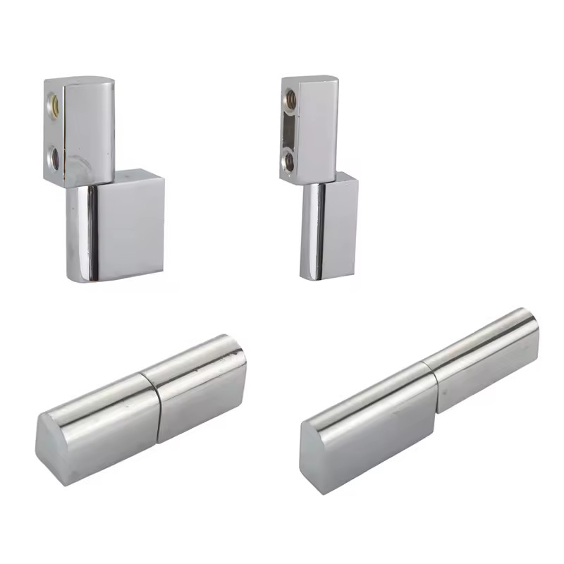 Industrial Detachable Zinc Alloy Chrome Plated Adjustable Hinge Distribution Box Industrial Door Window Hinges Outdoor Hotel