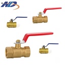 NLD Wholesale Factory Making 3/4-1'' 1/2 Inch to 2 Inch Male NPT Thread Brass Ball Valve for Home Plumbing System