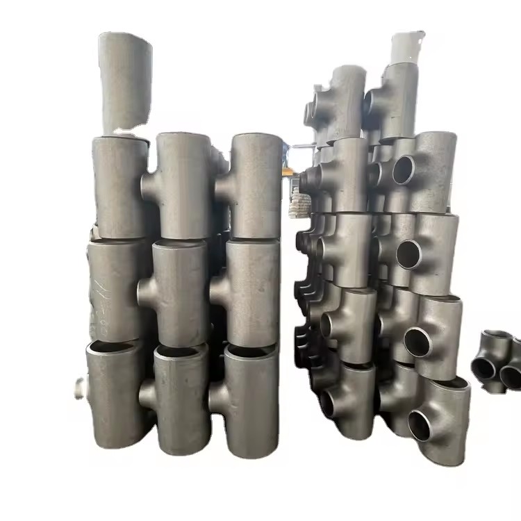 ASME B16.9 SCH40 Equal Pipe Fitting BUTT WELDED SMLS Tee