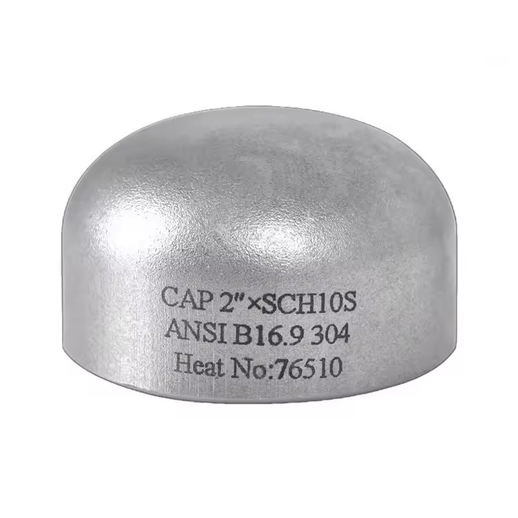 Direct Factory Supply Hot Cheaper ASME B16.9 Astm A234wpb Sch40 Pe Seamless 4'' Cap