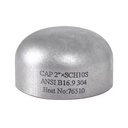 Direct Factory Supply Hot Cheaper ASME B16.9 Astm A234wpb Sch40 Pe Seamless 4'' Cap