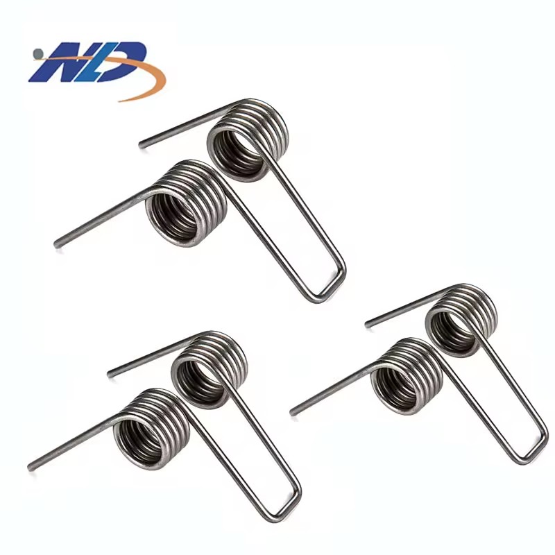 Wholesale Custom Pedal Return Nitinol Install for Scooters Door Lock Hair Clip Small Clothespin Double Torsion Spring