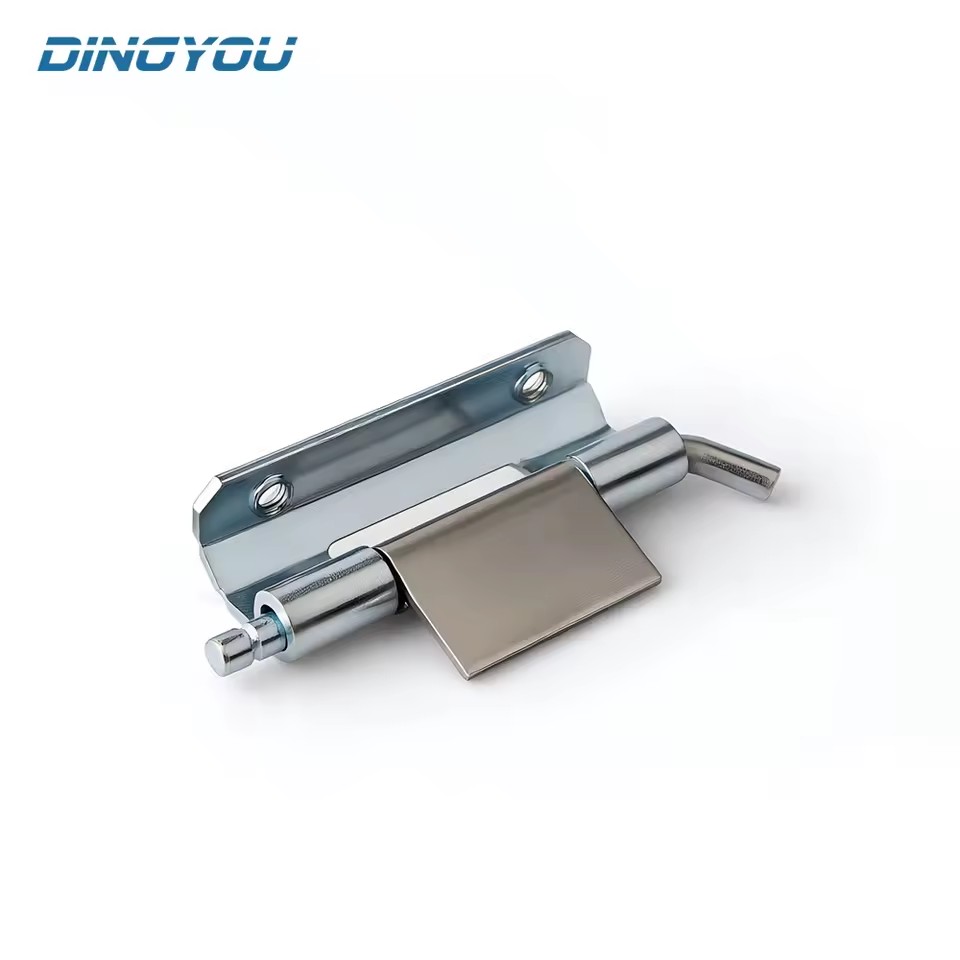Industrial Iron Concealed Detachable Door Hinge 2mm Thickness 105 Opening Angle Furniture Hinges for Workshop & Kitchen