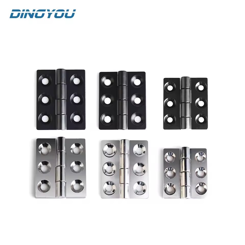 CL235 DINGYOU Industrial Style 180 Degree Friction Torque Zinc Alloy Concealed Door Hinge Adjustable Height Easy Installation