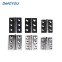 CL235 DINGYOU Industrial Style 180 Degree Friction Torque Zinc Alloy Concealed Door Hinge Adjustable Height Easy Installation