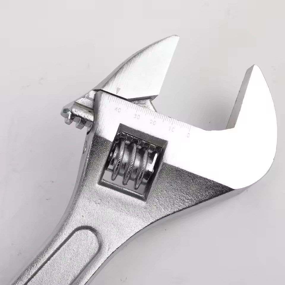 Professional 12-Inch DIY Grade Carbon Steel Multifunction Adjustable Monkey Wrench Custom OEM Hand Repair Tools