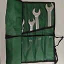 14pc 72-Tooth Ratcheting Gear Wrench Set 8-24 mm Metric Double-Ended Open/Box End Combination Tool CRV Material for DIY OEM
