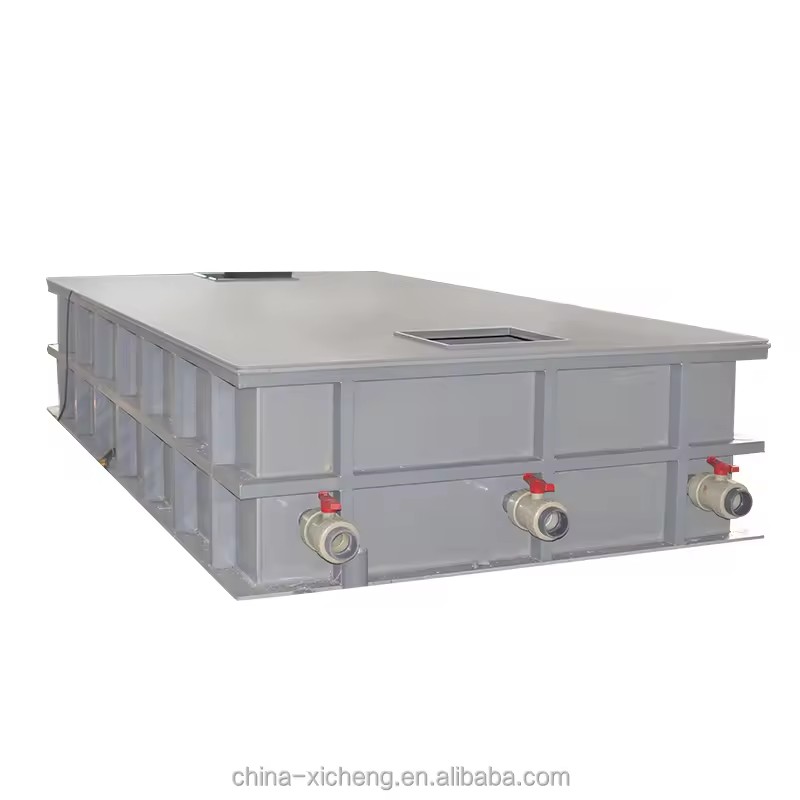 Chemical Reagent Rectangular Plastic tank Pickling tank in Electroplating Workshop Water Storage tank