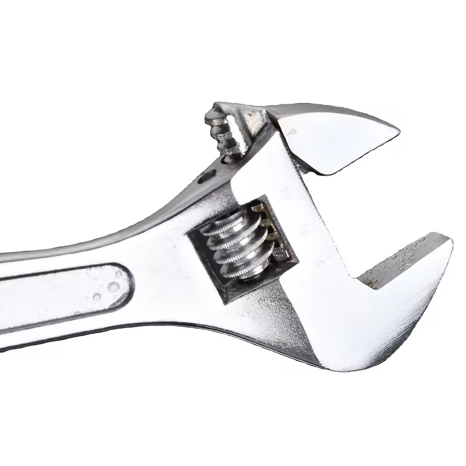 Professional DIY Grade Carbon Steel Adjustable Monkey Wrench Custom OEM Hand Repair Tool