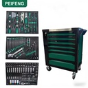 High Quality Heavy Duty 7-Drawer Steel Tool Trolley Storage Cabinet Lockable Keyed Lock OEM Adjustable 300kg Load Capacity for