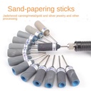 28mm Wood Polishing Feed Rod 2 102-piece Sandpaper Ring Sanding Belt Rotary Grinding Tool Accessories