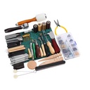 366 Pcs Bundled Hole Punch Leather Working Tools Leather Stitching Tool Kit leather tool for leather working