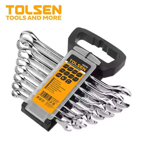 TOLSEN 15486 8pcs Combination Spanners Set