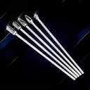 100mm Long Shank Carbide Burr Double Cut Tungsten Rotary Burr Rotary File Die Grinder Tool Rotary Carbide Burrs