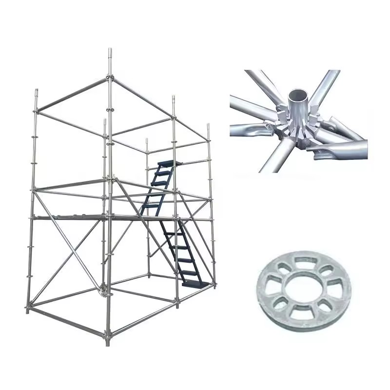 BS 1139 / AS 1576 Standard Q355 Hot Dipped Galvanized Ringlock Scaffolding System for Construction