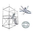 BS 1139 / AS 1576 Standard Q355 Hot Dipped Galvanized Ringlock Scaffolding System for Construction