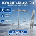 HDG Walk Through Scaffold H Frame Scaffolding OD 42mm Mason Scaffold Andamio for Construction Building Support