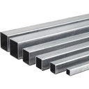 Pre-Galvanized Square Steel Tube Structural 2x2 Inch 14 Gauge 20ft Length ERW Process CE JIS ASTM Certified