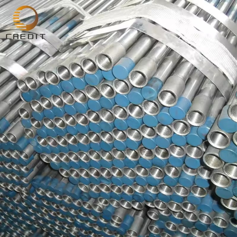 ASTM A53 Sch40 Hot Dipped Galvanized Steel Pipe 3/4 Inch GI Pipe Threaded and Coupled for Gas Water Line