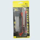High Quality Sharp Cutter Safety Utility Knife Spare Snap Blade 9mm 18mm 25mm Carbon Steel Box Style PackingBlister Insert Card
