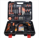 Home Hand Tool Set Manual Combination Tool Box Car Repair Kits Household Gift Toolkit Woodworking Garden Tools Factory Price