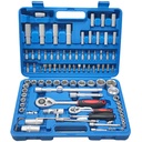 94 Pcs Home Mechanic Auto Repair Tool Kit for Car Bike Drive Depth Standard Socket CR-V Hand-Power OEM Bag