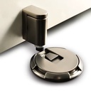 DOOROOM New Hidden Mechanical Door Stop Zinc Alloy Windproof Door Stopper Adjustable Home Floor Door Holder