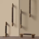 Modern Luxury Solid H59 Brass Knurled Cabinet Handles Gold Kitchen Cupboard Pulls 96/128/160mm Furniture Wardrobe Door Handle