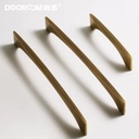 DOOROOM Best-selling Modern Furniture Pull Solid Brass Clothing Cabinet Gold Luxury Handle