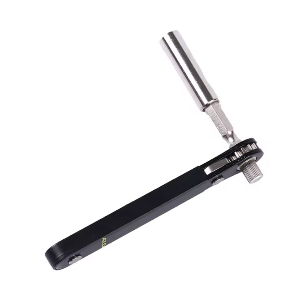Two-way Switch 1/4 3/8 1/2 Inch Mini Socket Ratchet Screwdriver Handle Wrench