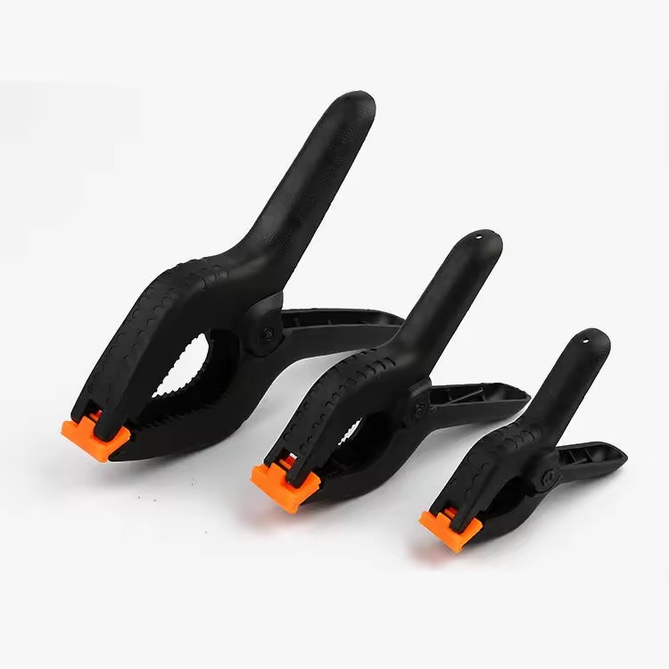 Heavy Duty Small Spring Clips Clamps With PVC Handles for Wood Working DIY Crafts Photo Props