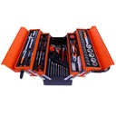 Tools and Hardware 85pcs Chest Tool Set Ratchet Wrench Spanner Set with Metal Box