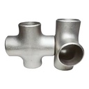 Stainless Steel Cross Straight Connector Pipe Fittings Jis Standard Weld Seamless Stainless Steel Cross