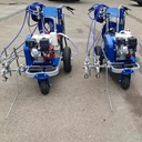 Hand Push Road Line Sprayer Pure Electric Road Marking Machine Cold Spray Road Marker High Efficient Construction Machine