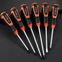 Wholesale Slotted Phillips Magnetic Screwdriver Customized Black Long Rod Strong Magnetic Slotted Phillips Screwdriver