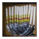 Good Quality Cheap 6.5" Poplar Long Handle and Black Polishing Tool Bit High-carbon Steel Sickle