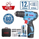 FIXTEC 12V Cordless Drill Kit with Professional Tool Set 20Nm Torque Portable Power Tool Combo
